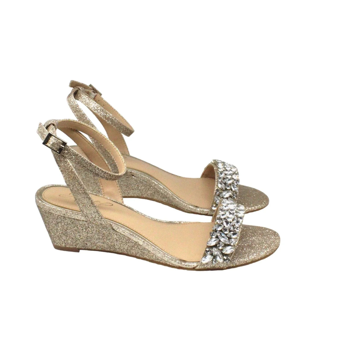 Evening Badgley Wedge(Size Mischka 6 US) Jewel Bellevue