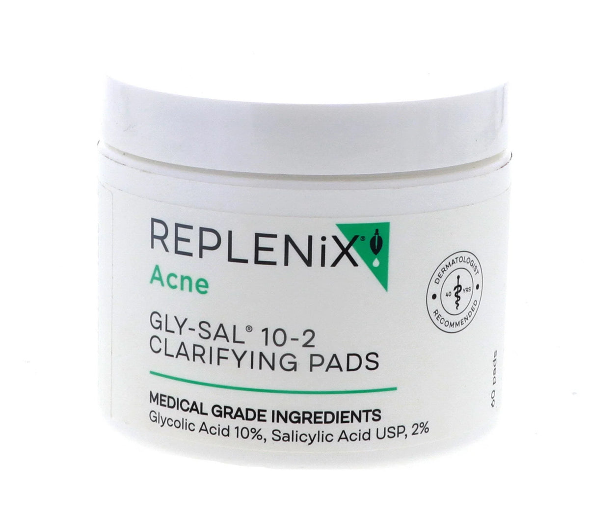 pads 10-2 Gly-Sal 60 Replenix Pads, Clarifying