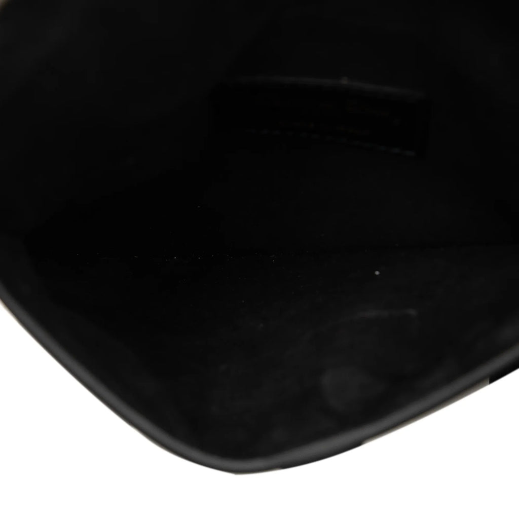 Black Pre-Owned Belt Authenticated Saddle Bag Dior Calf Unisex (Good) Leather