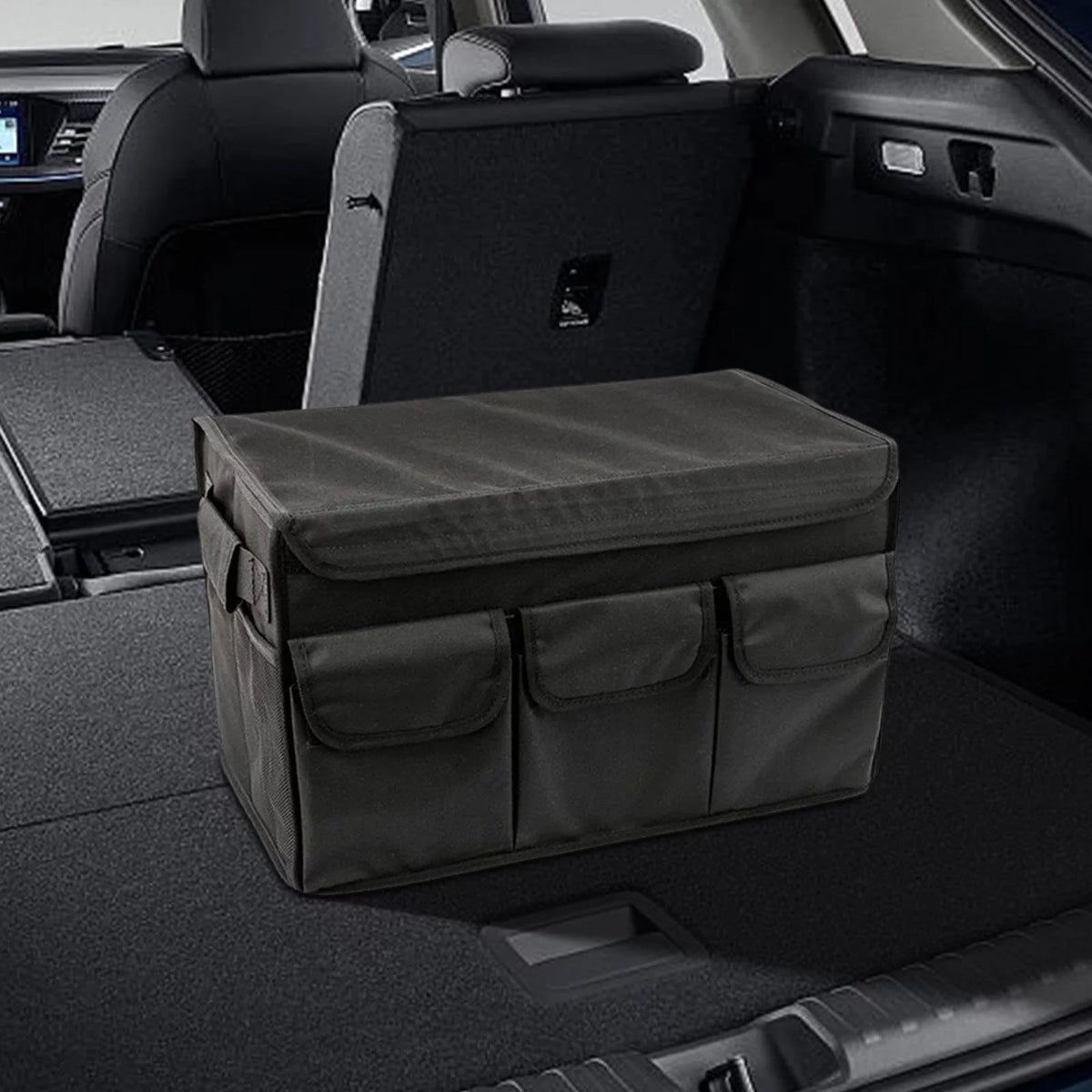 Camping Car Organizer Trunk Vehicle for L SUV Storage Bag Collapsible Box 60x30x30cm