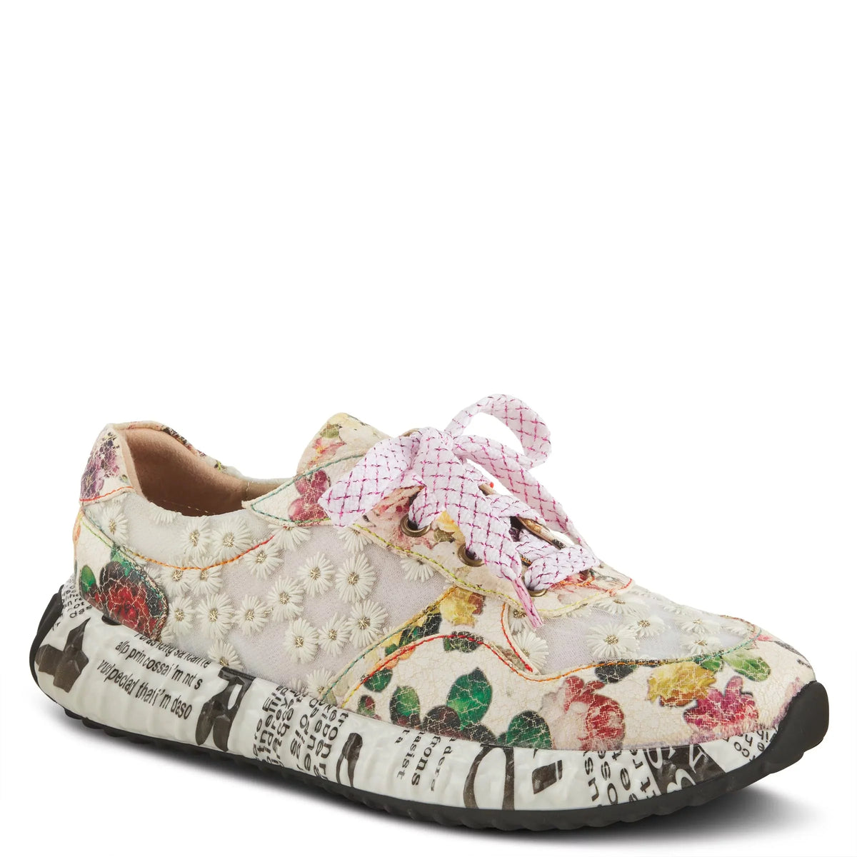 Daisymae Step Sneaker Fashion Beige / EU L'Artiste 5 Spring Multi 35 Women's US