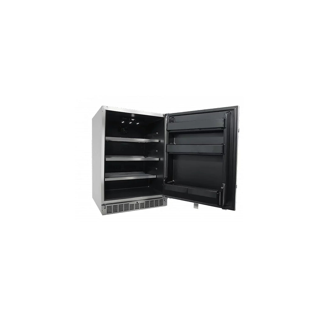 All Silhouette Stainless Star Steel Danby Outdoor Energy DAR055D1BSSPRO Professional Refrigerator,