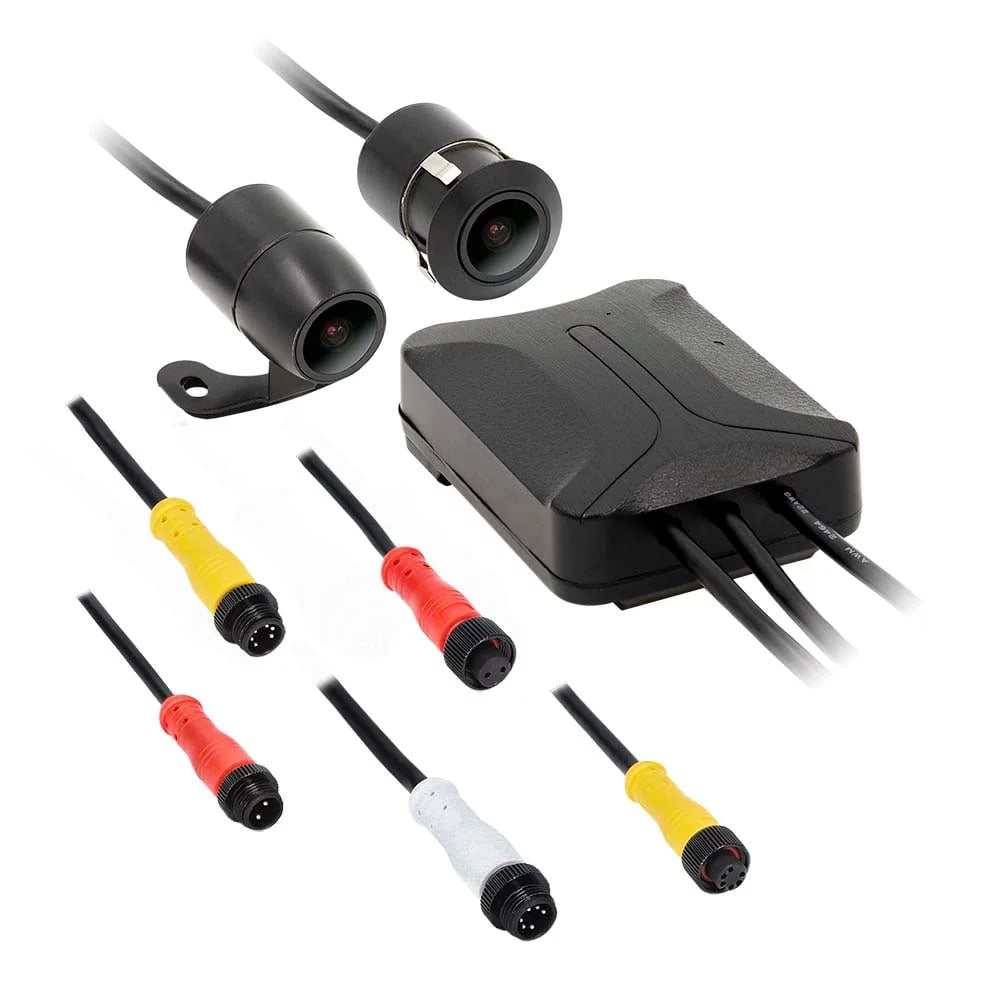 Resistant Water iBeam DVR TE-DVR-PS and Dash Dual-Camera Cam