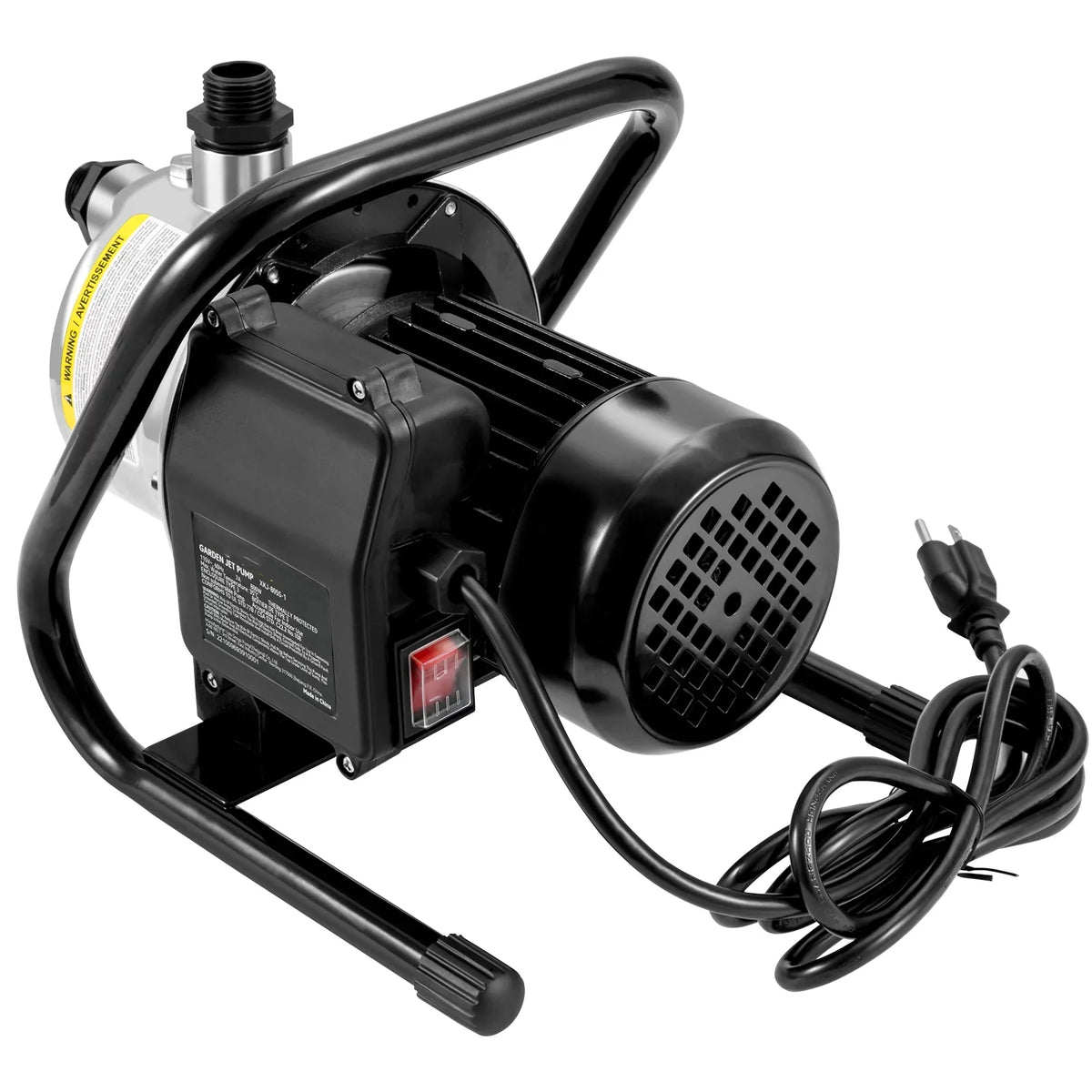psi BENTISMShallowWell Portable Steel Booster 87 GPH Lawn 164 ft Garden Stainless for 1200 Jet 1.5 115V, Pumps Fountain, Pressure, Height, Sprinkler Max Lake system, Irrigation Pump, WaterTransfer HP