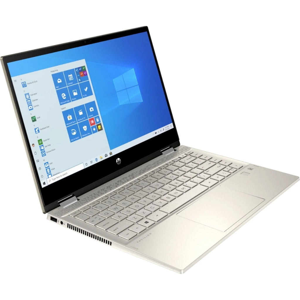 Gold x360 512GB Touch 14" (Used) 2.4GHz i5-1135G7 SSD HP 14M-DW1033DX Pavilion 8GB Win10H,Warm Core‚Ñ¢