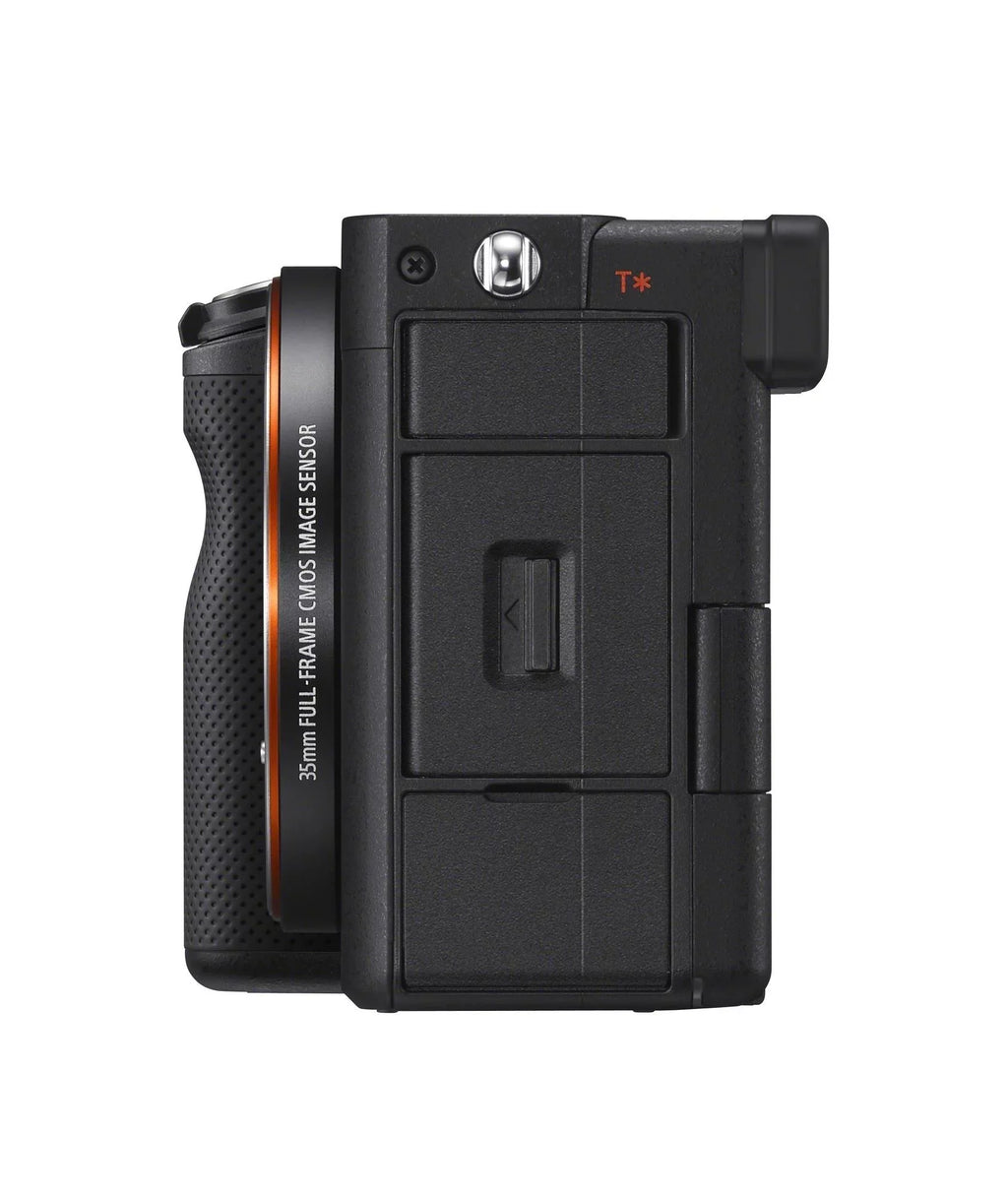 Bundle a7C Mirrorless (Black) Full-Frame Alpha Body Sony Camera Compact