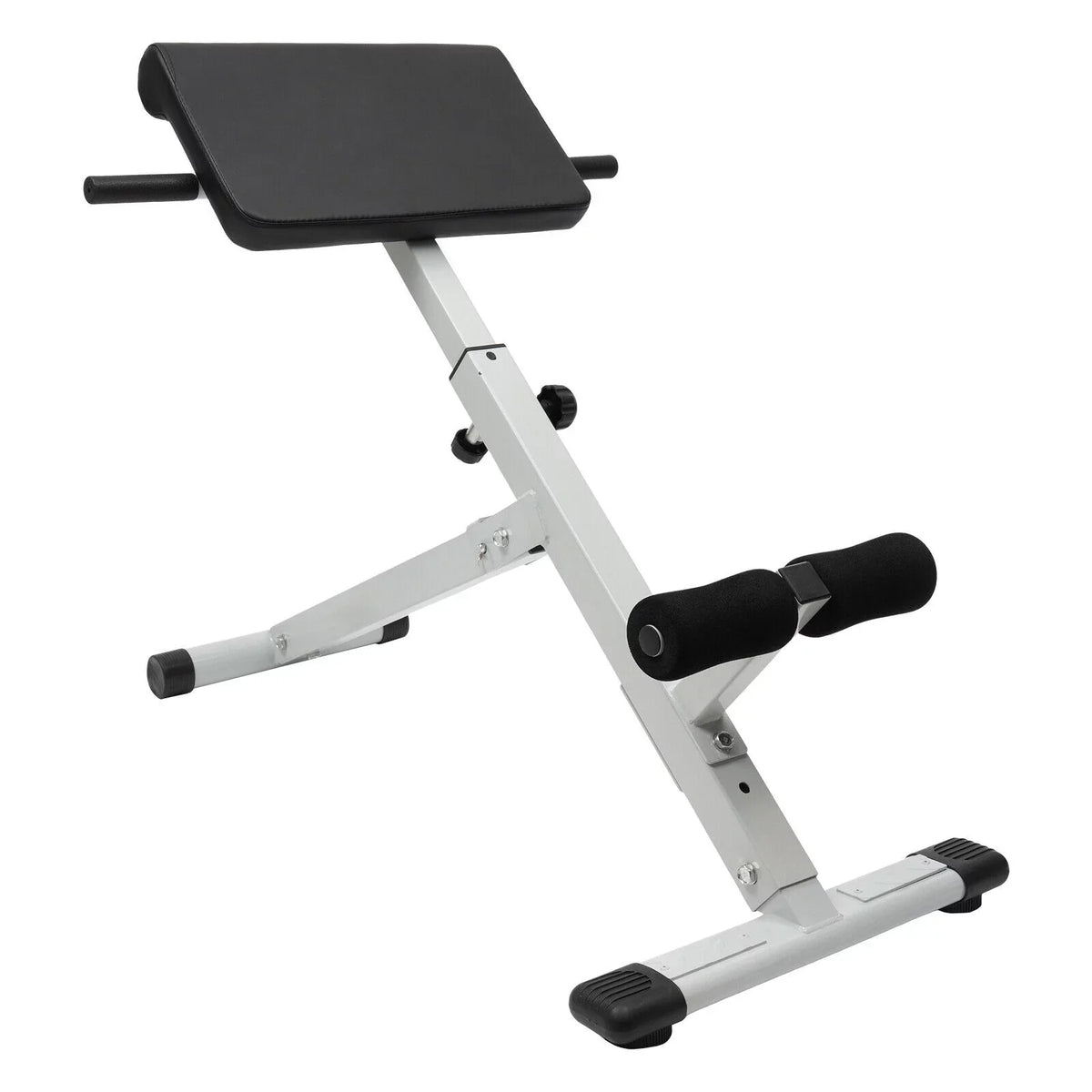 5 ZhdnBhnos Adjustable Tighten Chair Exercise Back Hyperextension 330 lbs Roman Folding Levels Roman Strength Bench Chair Abdominal