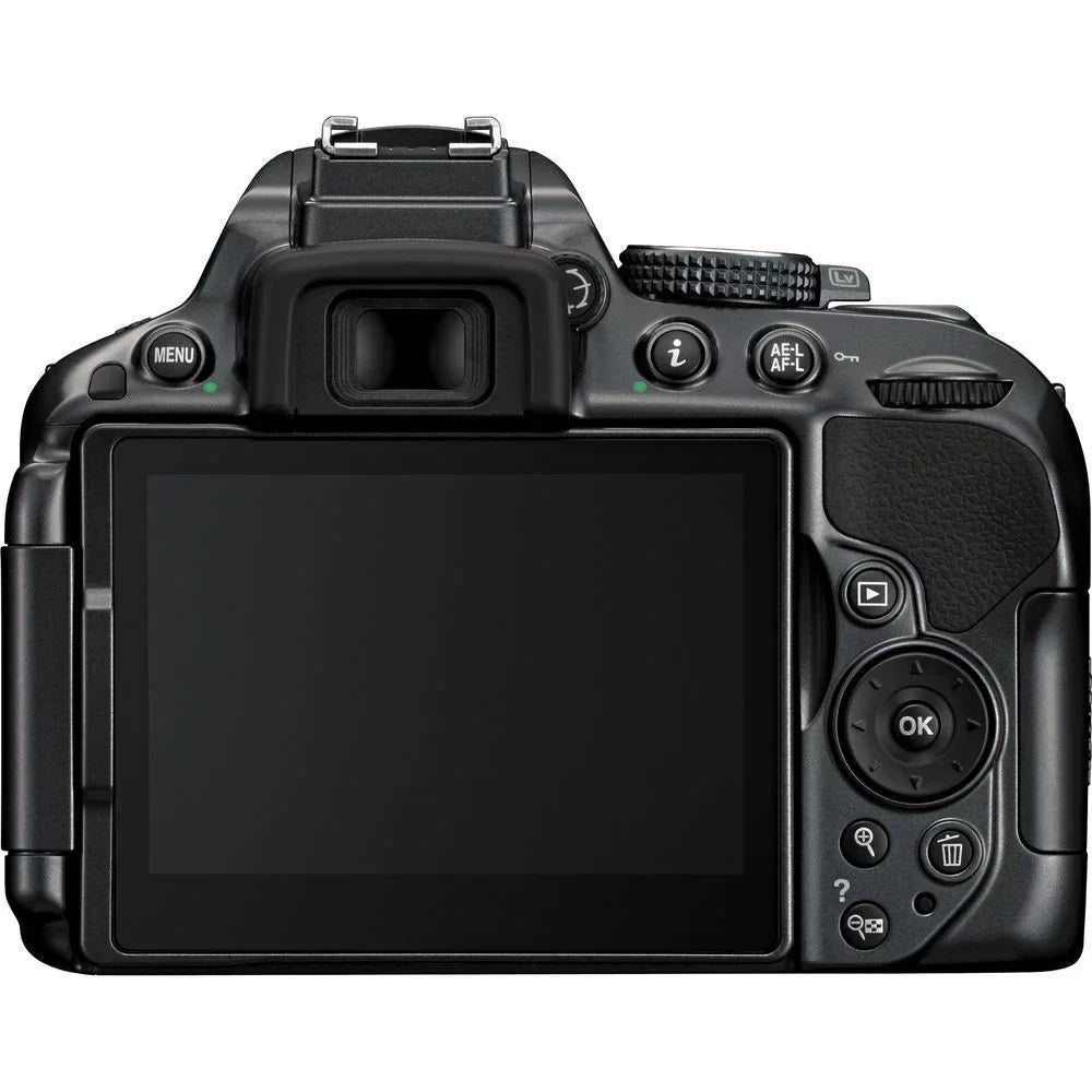 DSLR D5300/D5600 VR 18-55mm || Lens 55-200mm & Nikon Supreme with Camera Bundle II