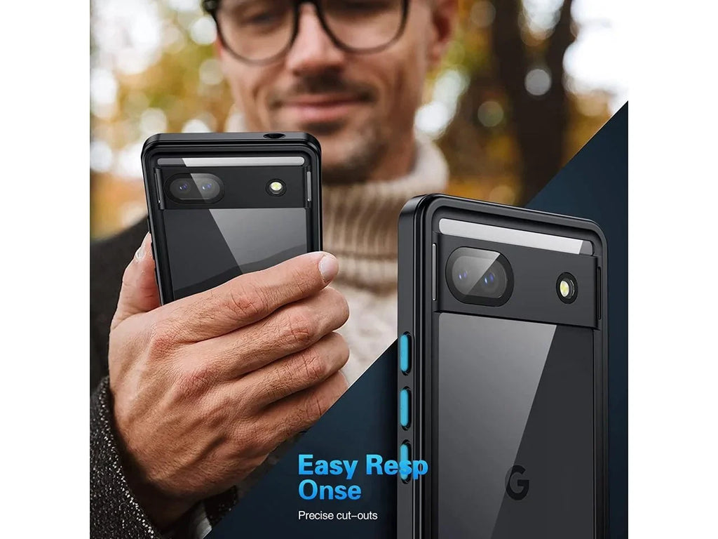 Screen Shockproof Cover Case IP68 Pixel Case, for Google 5G Back Waterproof Waterproof Protector Protective with 6A Clear Underwater 6A Google Pixel