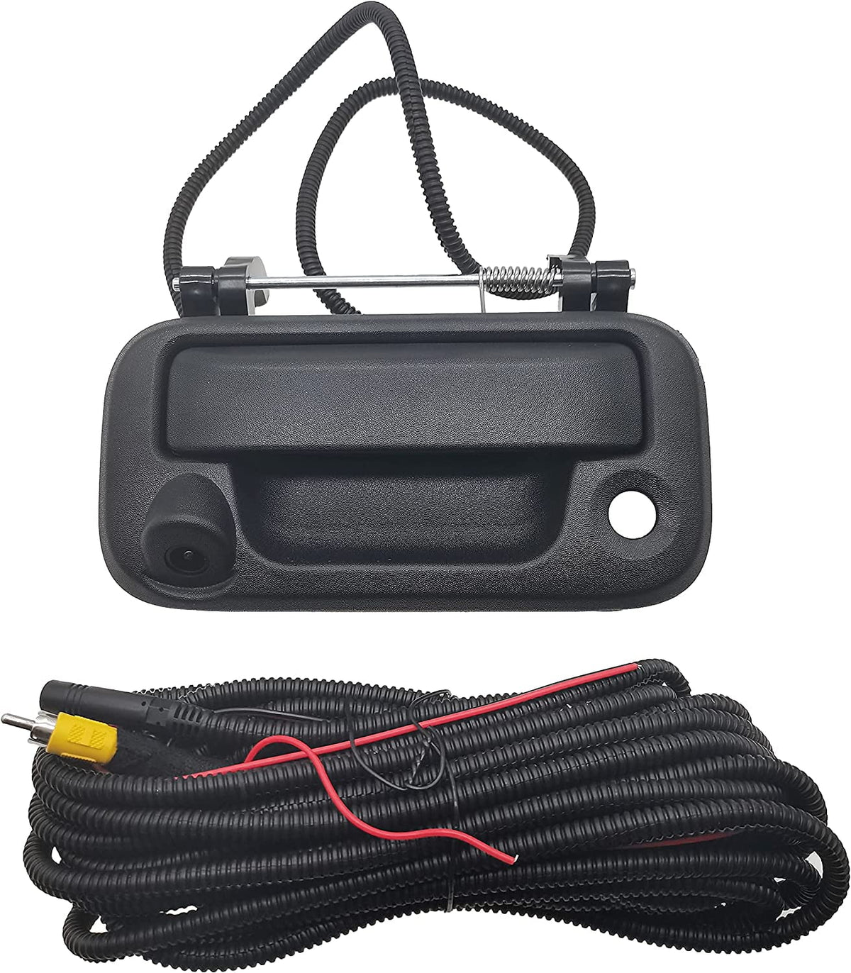 F550 F450, F150, Handle with OE: F350, #8L3Z-9943400-AC, Tailgate (Black) F250, Ford Compatible Camera, with