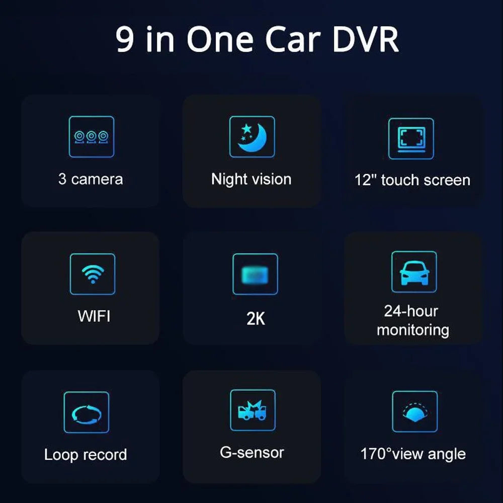WIFI Car moobody Interconnection Recorder Angle Camera Driving with Wide and Auto Dashcam
