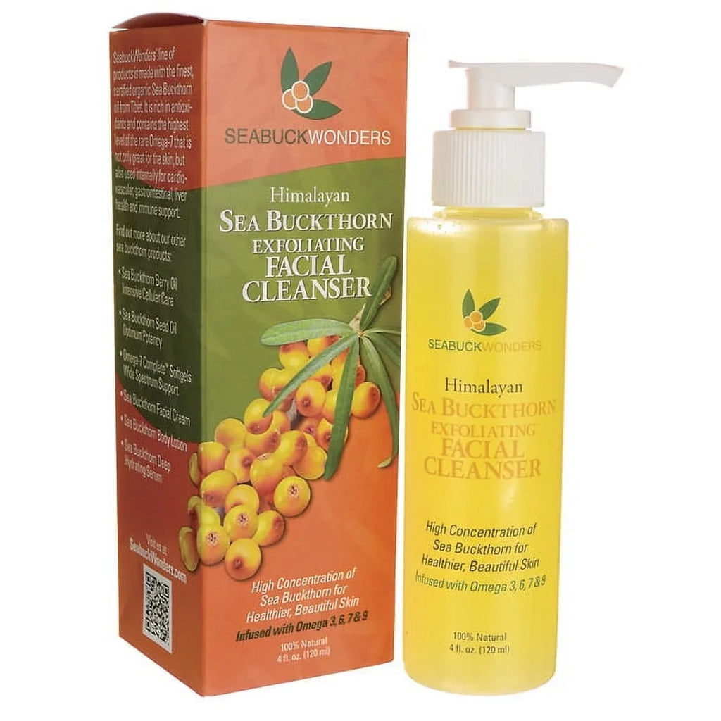 SeabuckWonders Himalayan Sea Facial Cleanser Exfoliating Buckthorn