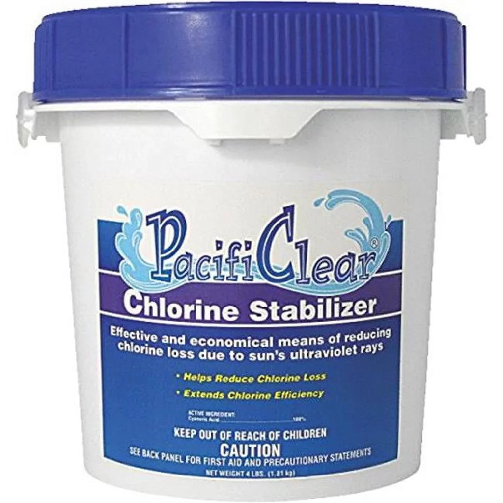 lbs Stabilizer Techniques Chlorine - Water F081004032PC 4 Pail