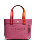 (Light Canvas Raspberry Multi) Small Handbag Coach Women's Tote