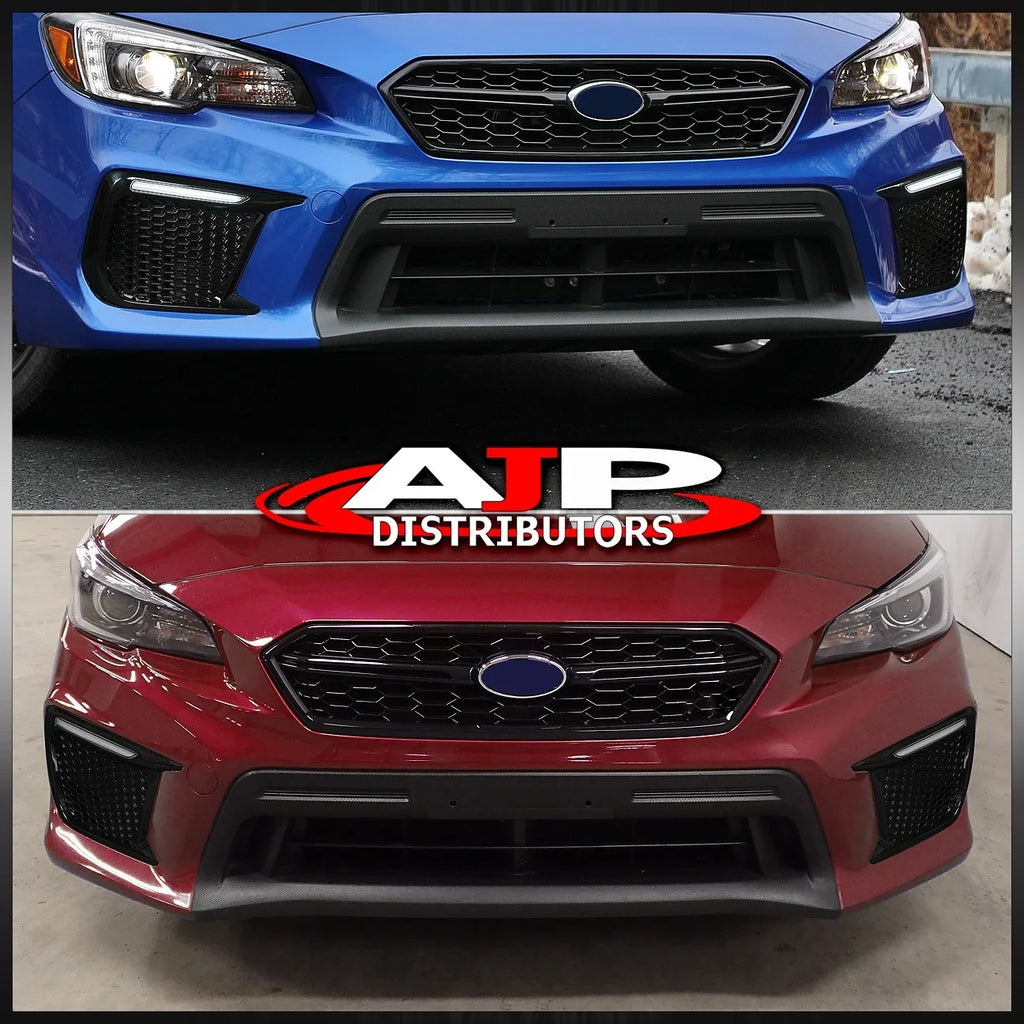 2019 WRX DRL 20 Set Running 2021 Distributors Kit Pair Lamps Blinker Lights Bezel 19 Subaru 18 Turn Amber For Compatible/Replacement 21 Fog Switchback AJP Sequential 2020 Indicator 2018 Signal STI LED