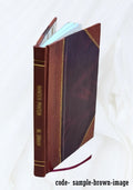 1926 Volume [Leather 1926 Bound] NO.1 Patria.