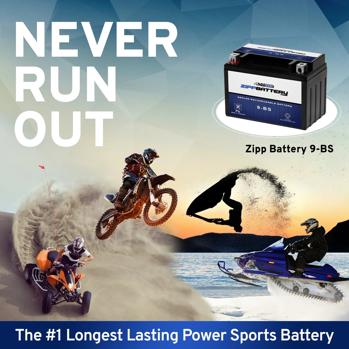 12 Ah, 1997 Gsx-r750 Suzuki for Zipp YTX9-BS 120 Battery Motorcycle Battery Volt,8 750cc (9-BS CCA)