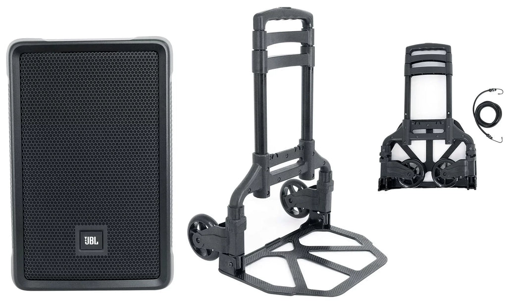 DJ Powered w/ 1000w Truck Hand PA JBL + Portable IRX108BT Bluetooth 8" Speaker