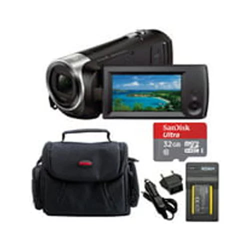 Bundle microSD Sony HD and Handycam 32GB (Black) Accessory Card with Camcorder