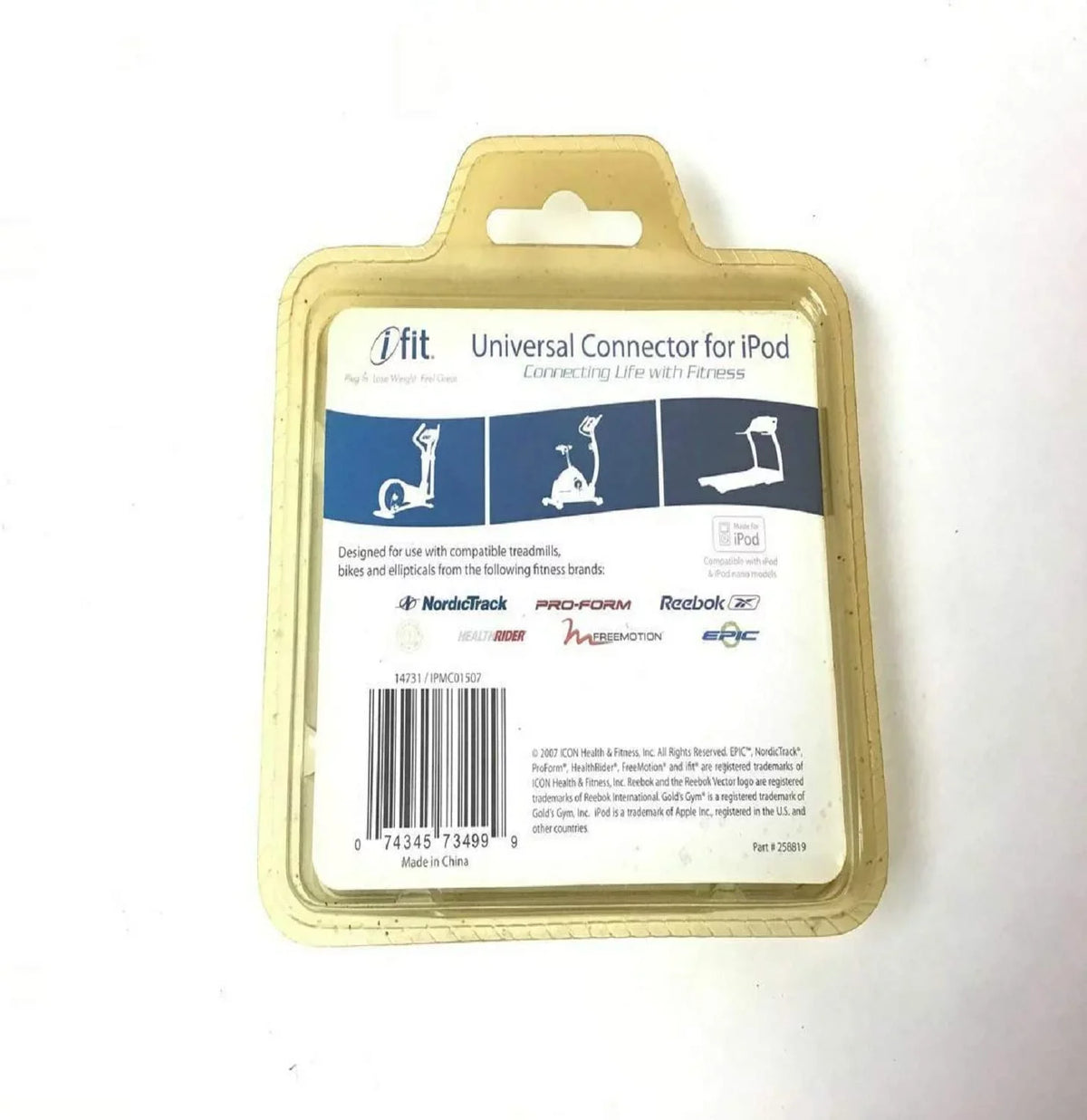 Freemotion Rider Health 258819 Eclipse Works for Elliptical Pod Universal Connector W