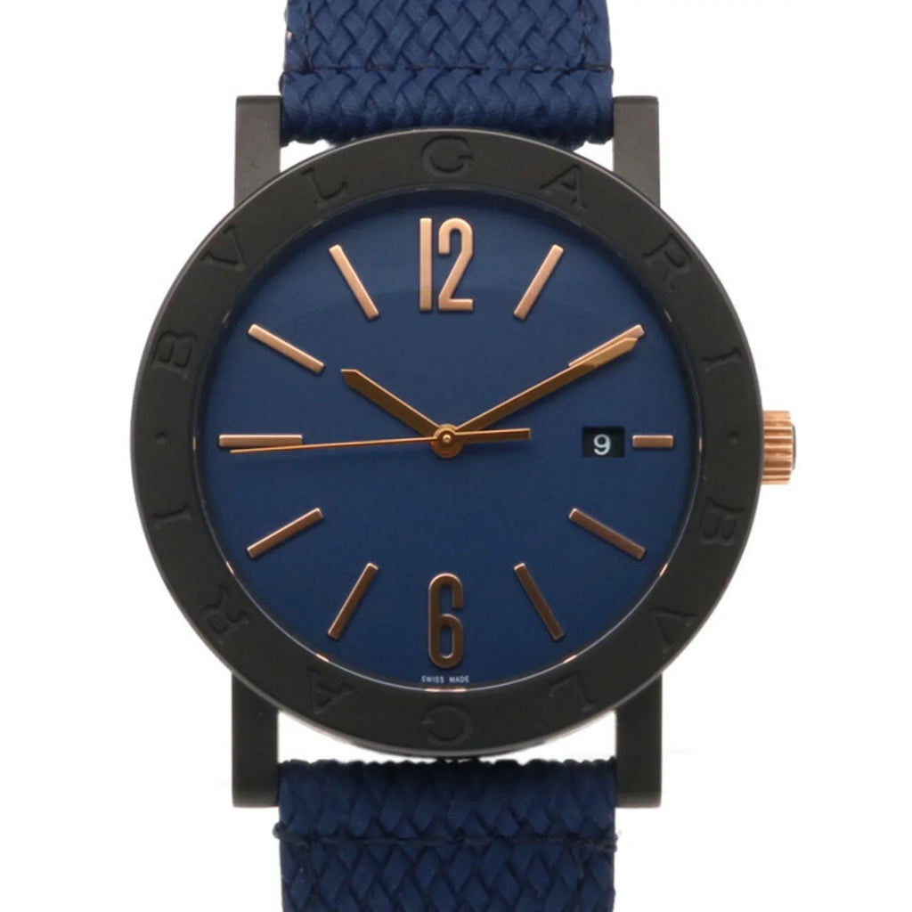 self-winding (Good) men's steel 103133 watch BVLGARI stainless Bvlgari BB41S Pre-Owned