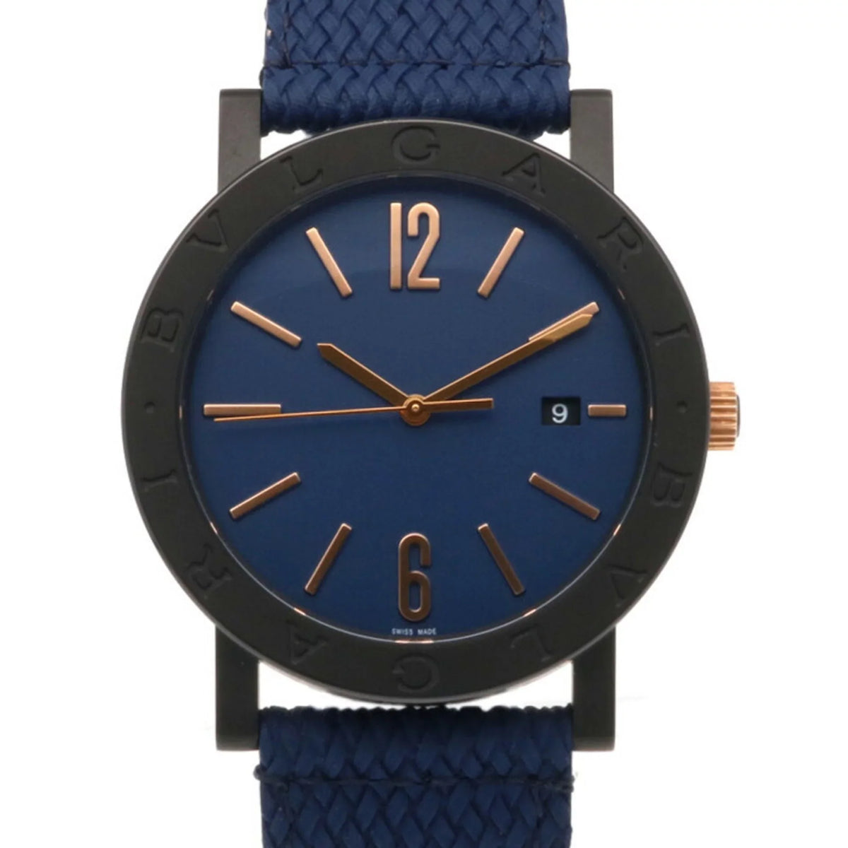 self-winding (Good) men's steel 103133 watch BVLGARI stainless Bvlgari BB41S Pre-Owned