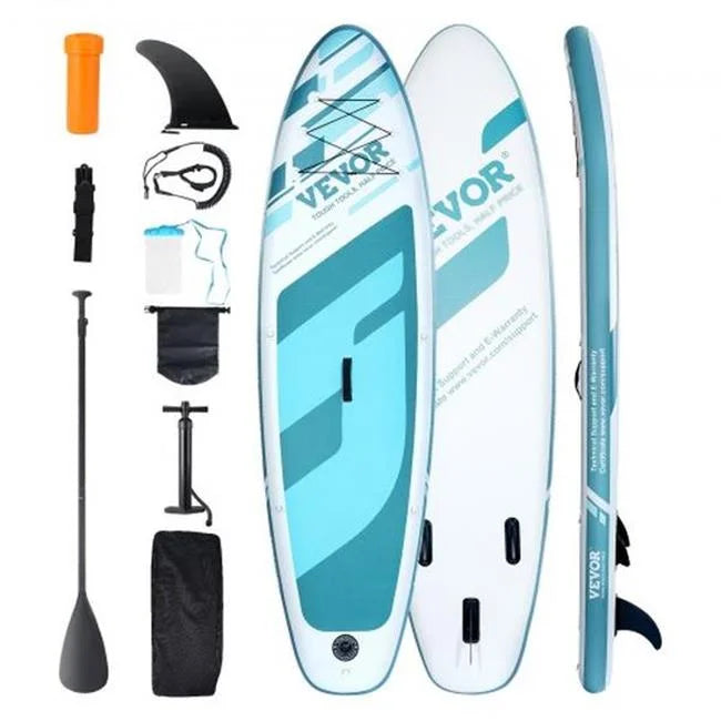 ft. 10 Accessory Inflatable Vevor Board Stand Paddle with Up Paddle Sup