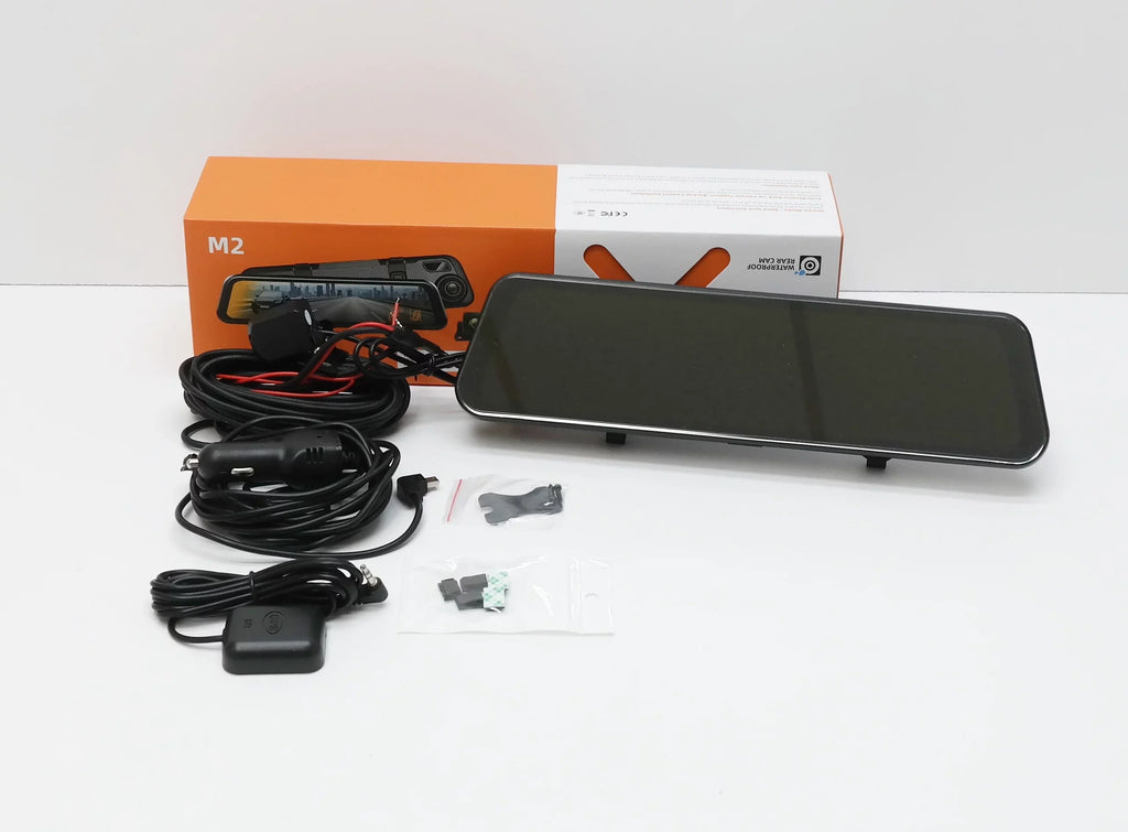 Cam Pre-Owned M2 Rexing with Grade Dash 2K M2-BBY and Smart GPS A Rear Front Mirror
