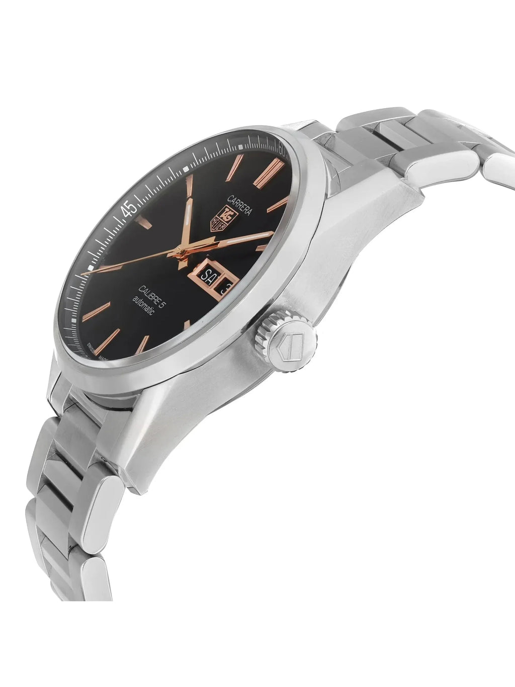 (Good) Pre-owned Day-Date Carrera Watch 41mm Heuer Steel WAR201C.BA0723 TAG