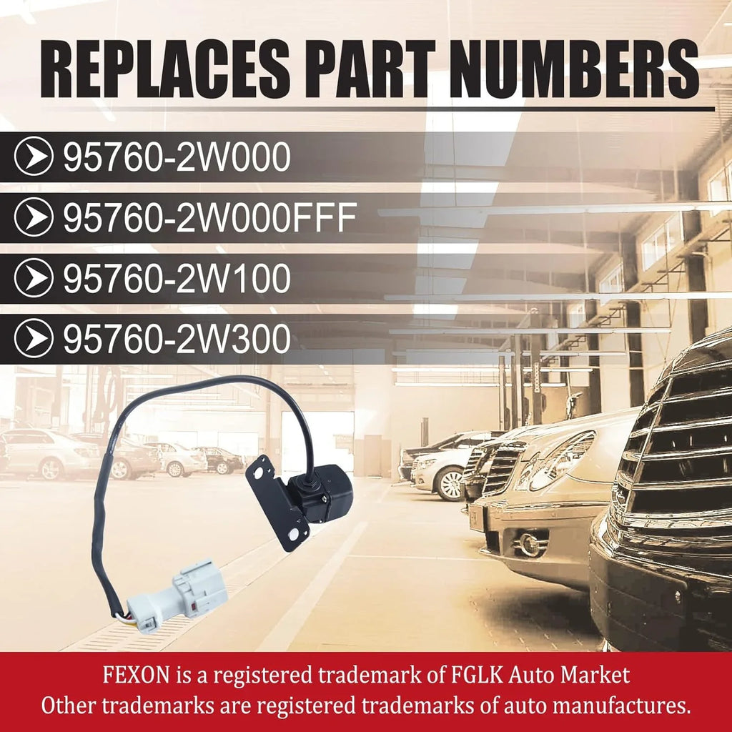 2.4 Backup Rear 2013-2016 Camera Replace Parking View Fe 95760-2W000-FFF Sport 2.0 Santa for 95760-2W000 Hyundai ist