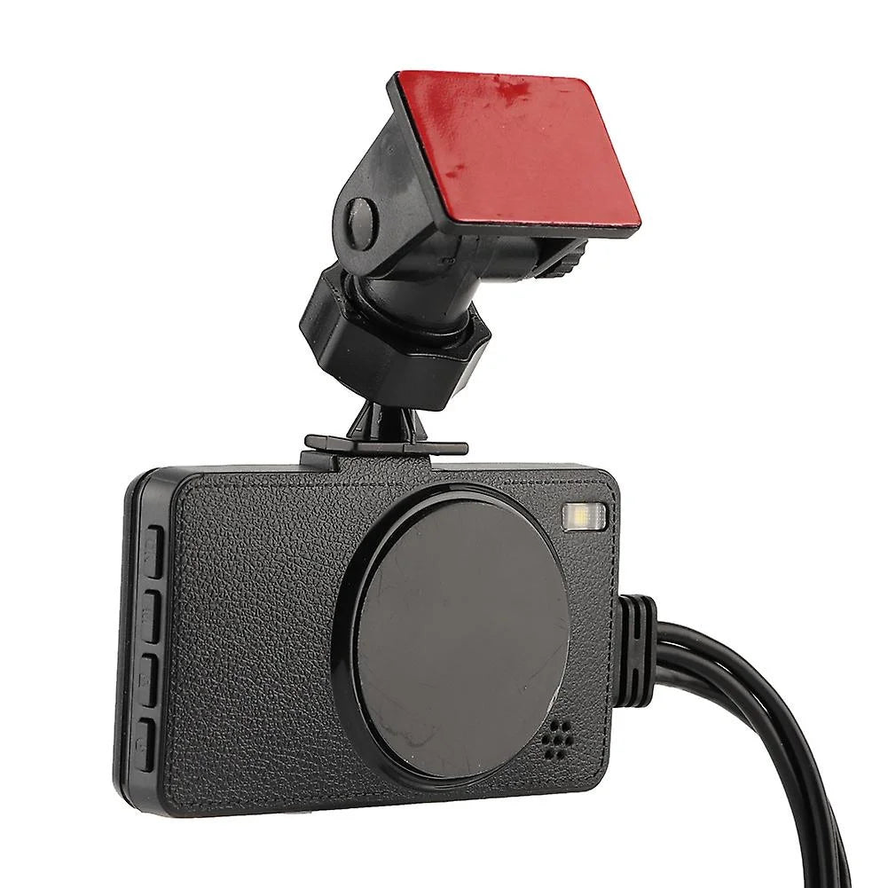 1 5 Recorder Rear Dash V Motorcycle A Lens Driving Double Dvr And Front With Camera