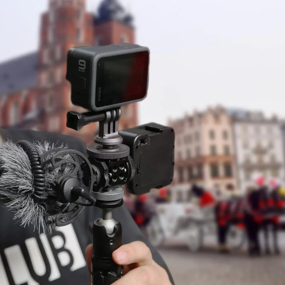 Tripod Hot for DJI GoPro for Hero Brave Osmo Action, AKASO Applicable Mount 10/9/8/7/6/5, 8/7/6 Adapter Shoe