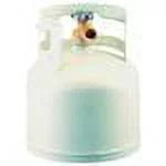 Cylinders x 281149 Worthington lb., LP Cylinders Steel 4.25 Tank - Vertical Portable 11.80"H 9.10"D