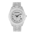 Out Watch Silver) Diamond &Day Mens Hip Dials- Read Fully Charles and Big Iced Timepiece Blinged Out ST10535 Raymond - Colorful Date Rocks Hop Designer (ST10535-RN w/Easy