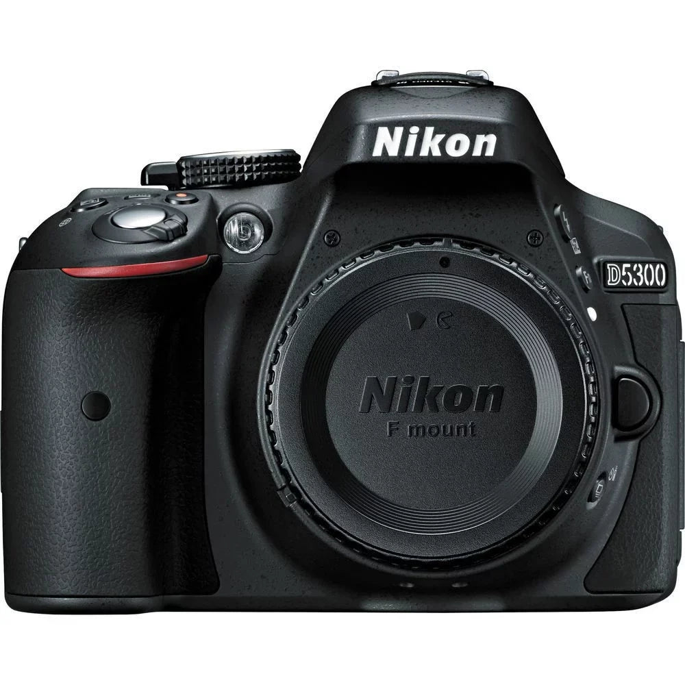 DSLR D5300/D5600 VR 18-55mm || Lens 55-200mm & Nikon Supreme with Camera Bundle II