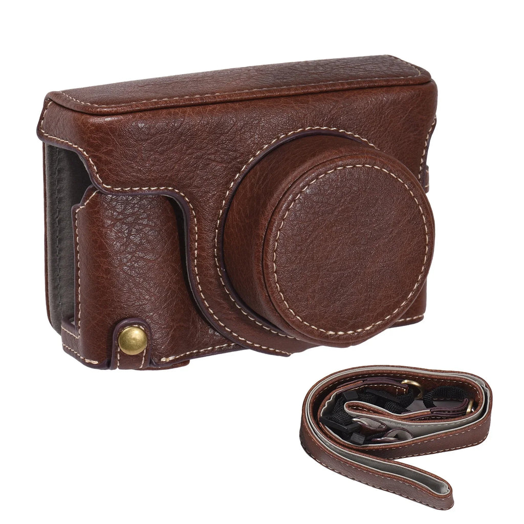 Synthetic Camera Strap Camera Shoulder Leather Portable X100V/ Case for Replacement X100F Bag with Fujifilm Camera Carry