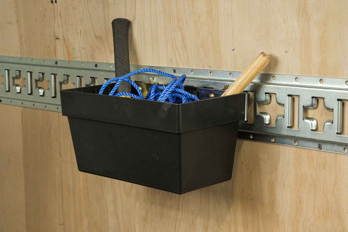 '- Basket Heavy for Vehicles for Large Trucks, Systems Trailer, Trailer Duty Organizer (4 for E-Track E-Track Enclosed E-Track Accessories Garage, Bin Storage Enclosed - E-Track Pack)