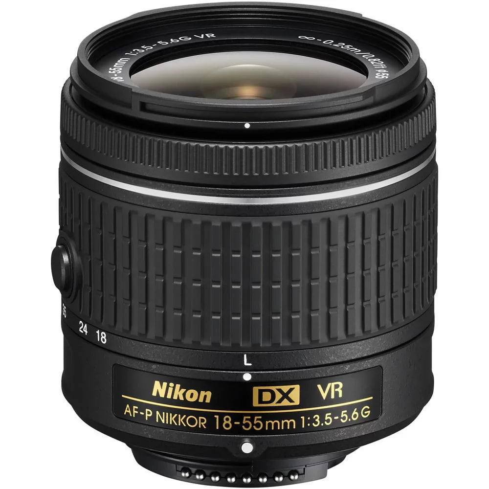 DSLR D5300/D5600 VR 18-55mm || Lens 55-200mm & Nikon Supreme with Camera Bundle II