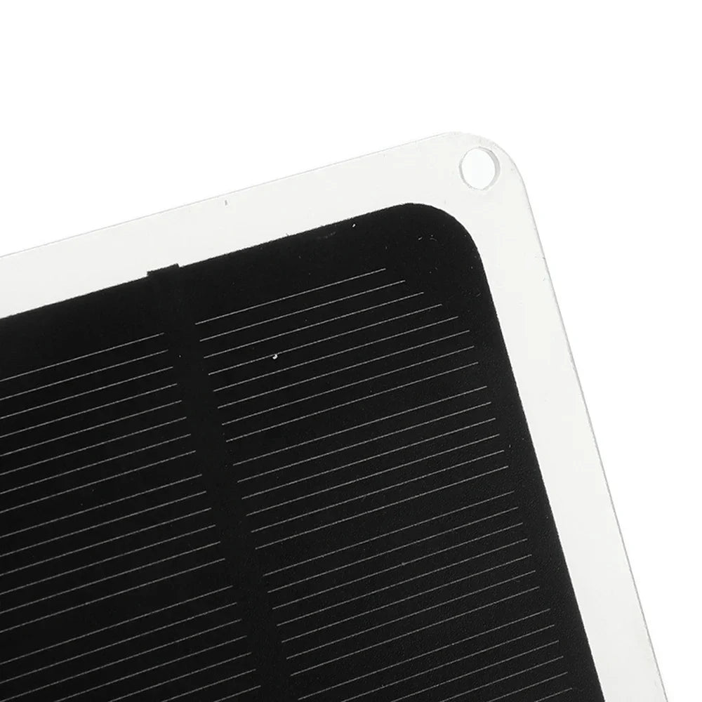 20W USB and Htovila Silicon Recharging Solar Portable Camping, Hiking, Panel Monocrystalline for