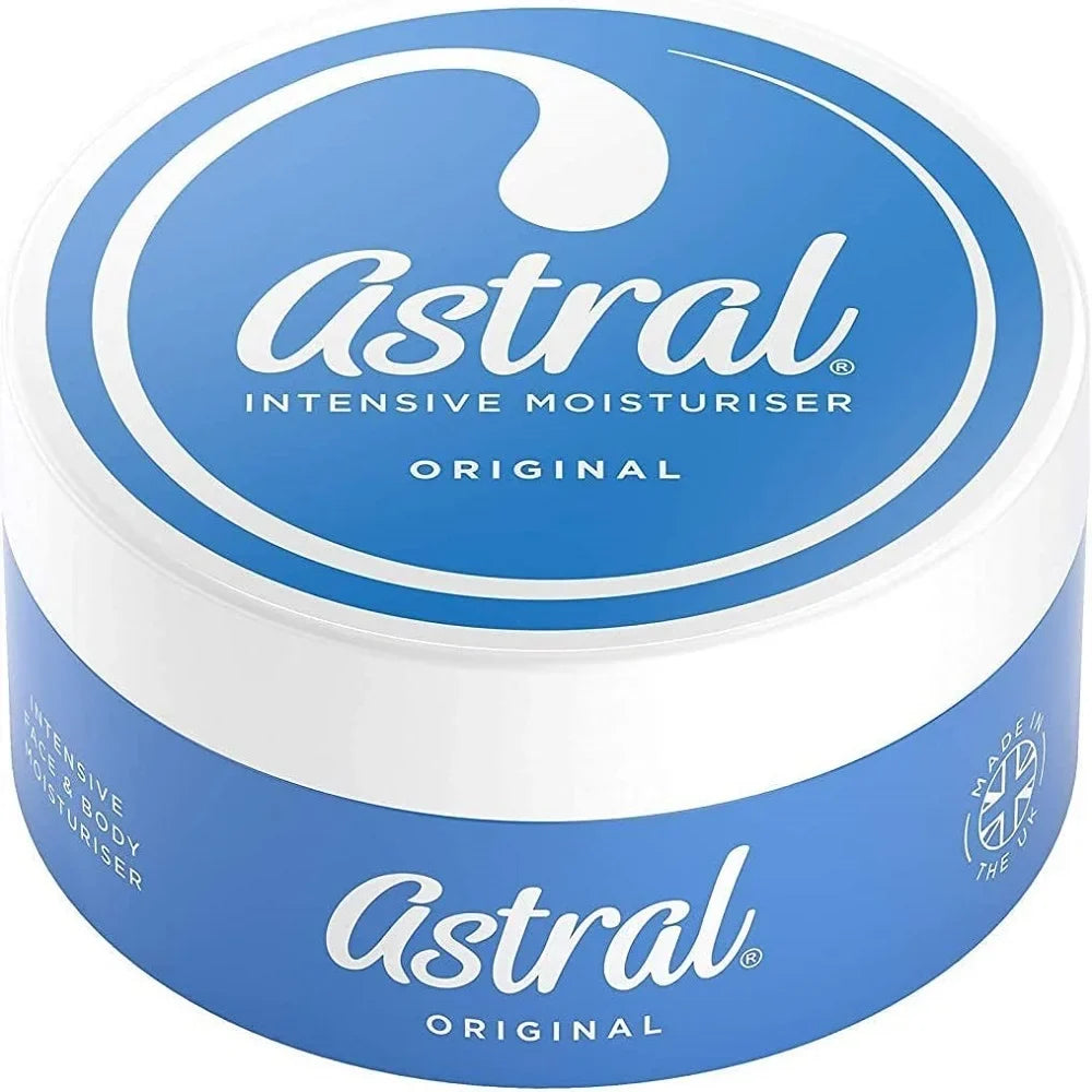 Astral Intensive Cream (Pack Face Moisturiser & 6) of 50ml Original Body