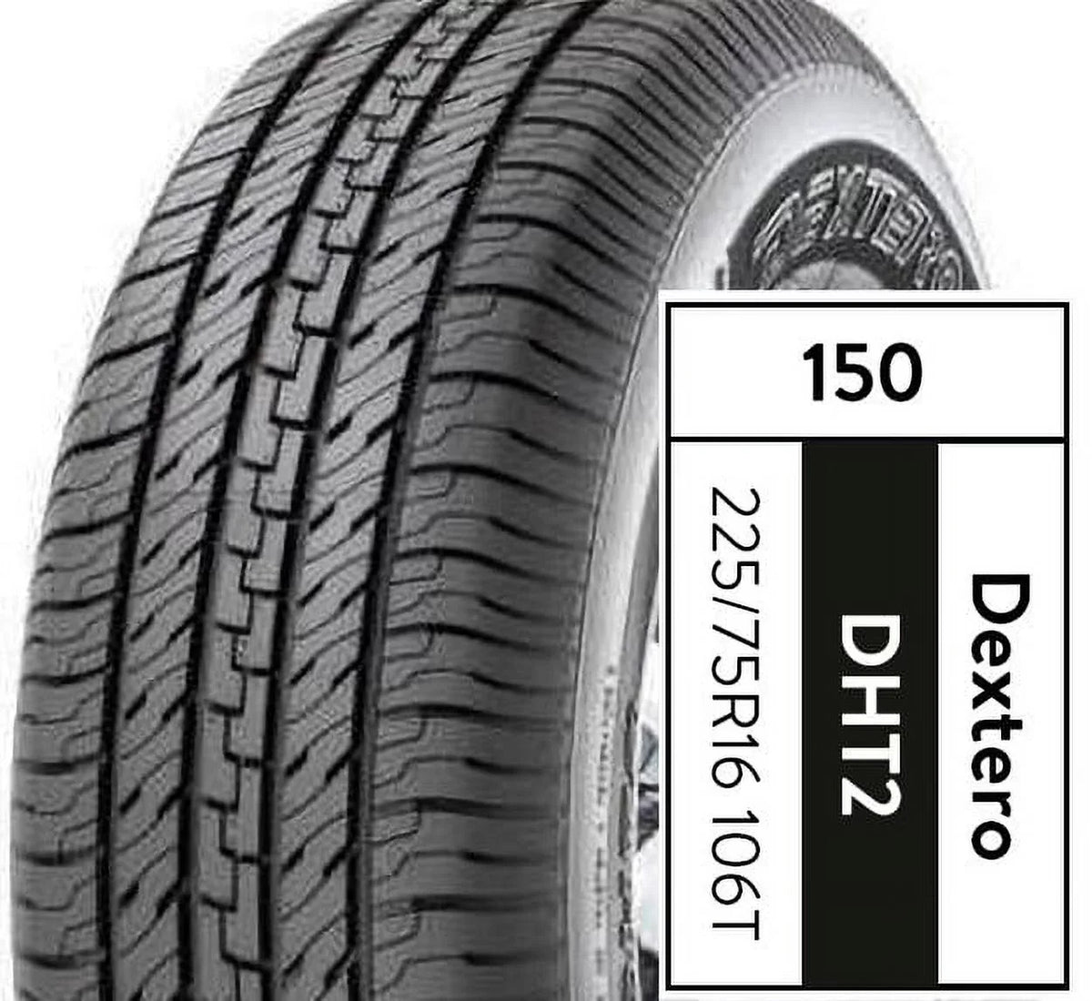 Unlimited Jeep Cherokee 2010-16 2003-04 106T Sport, Dextero Grand Jeep Fits: Tire Wrangler Laredo DHT2 P225/75R16