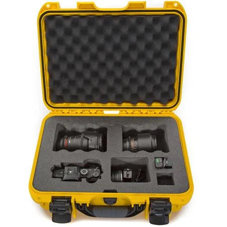 Media Case Lightweight Resin Sony A7R NK-7 Waterproof Yellow 920 for Series Camera, Foam Hard with Insert