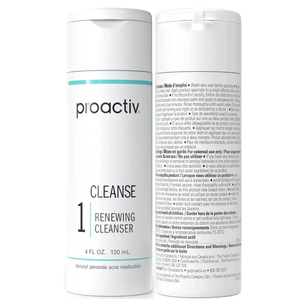 Cleanse Solution Step of 4 Each Renewing Proactiv Acne Pack 1 Medication 2, oz Cleanser