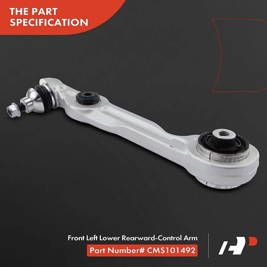 S550e Control S450 Mercedes-Benz AMG 2014-2017, 2018-2019, & Rearward S550 S63 Arm, Left 2015-2017 Compatible Joint A-Premium with Lower S560 with 2015-2017, Front Ball 2018-2019, Bushing,
