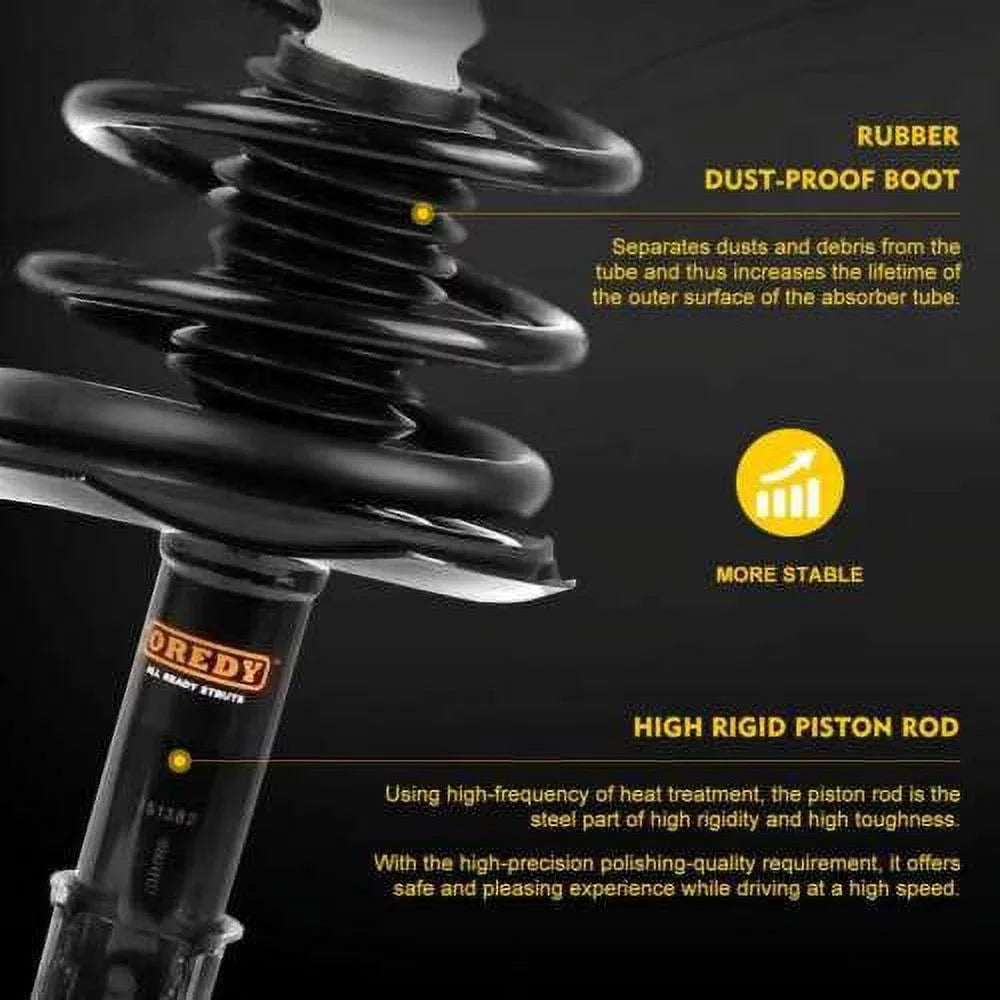 2007 Toyota for Bar - 4PC 2006 Links 2009 2008 K80879 Yaris 2010 Front 2011 OREDY & Kit 2012 Struts 272289 272288 Sway