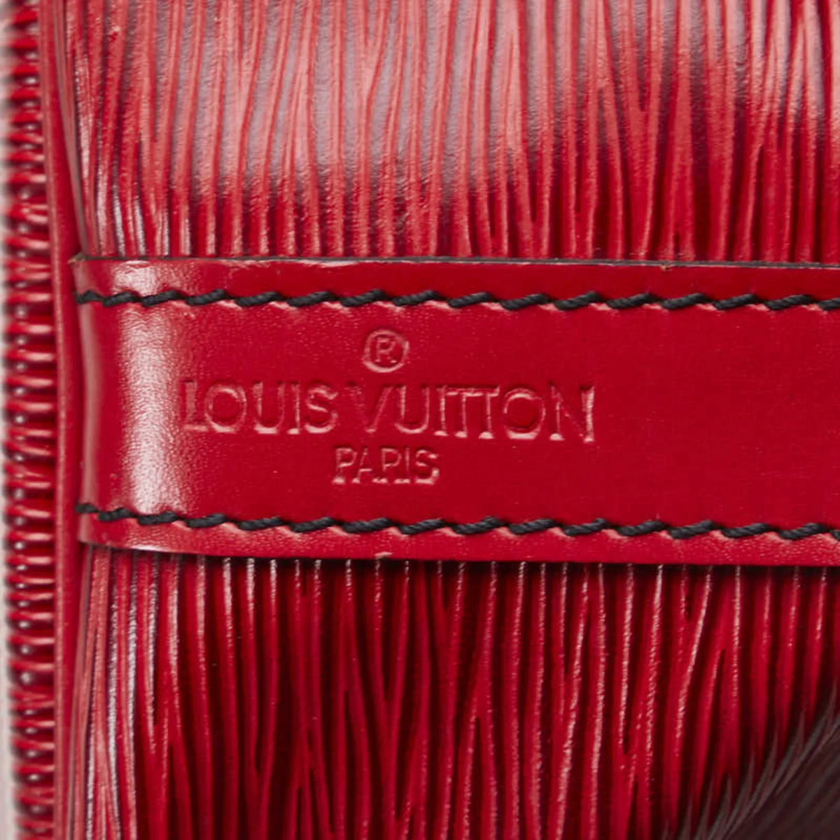 Vuitton Petit Pre-Owned Leather Shoulder M44107 One Noe Handbag LOUIS Red Bag Ladies Epi Castilian Louis (Good) VUITTON