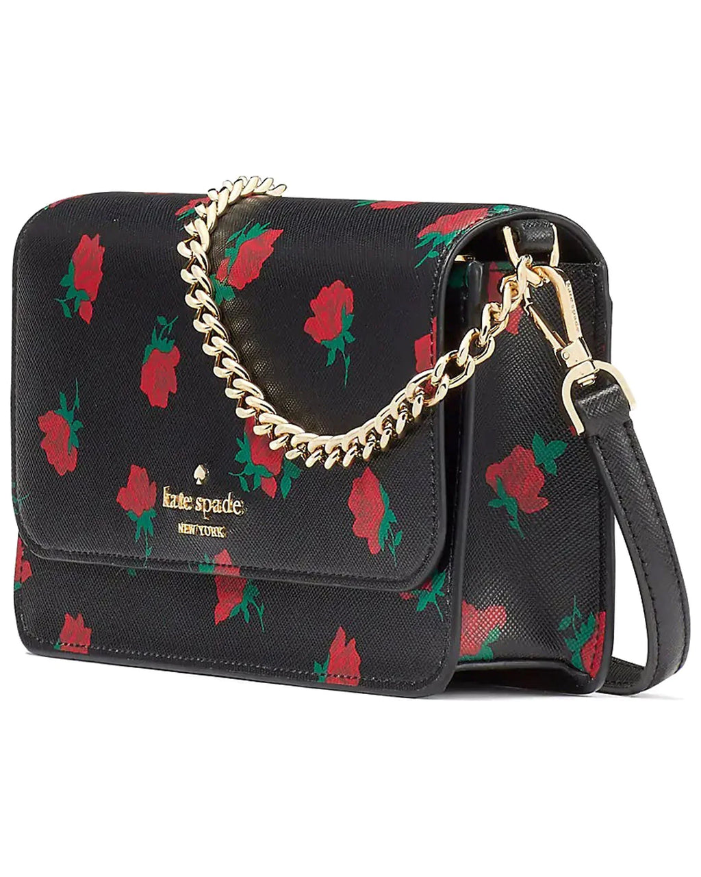Printed Flap Crossbody Rose Madison Small Toss