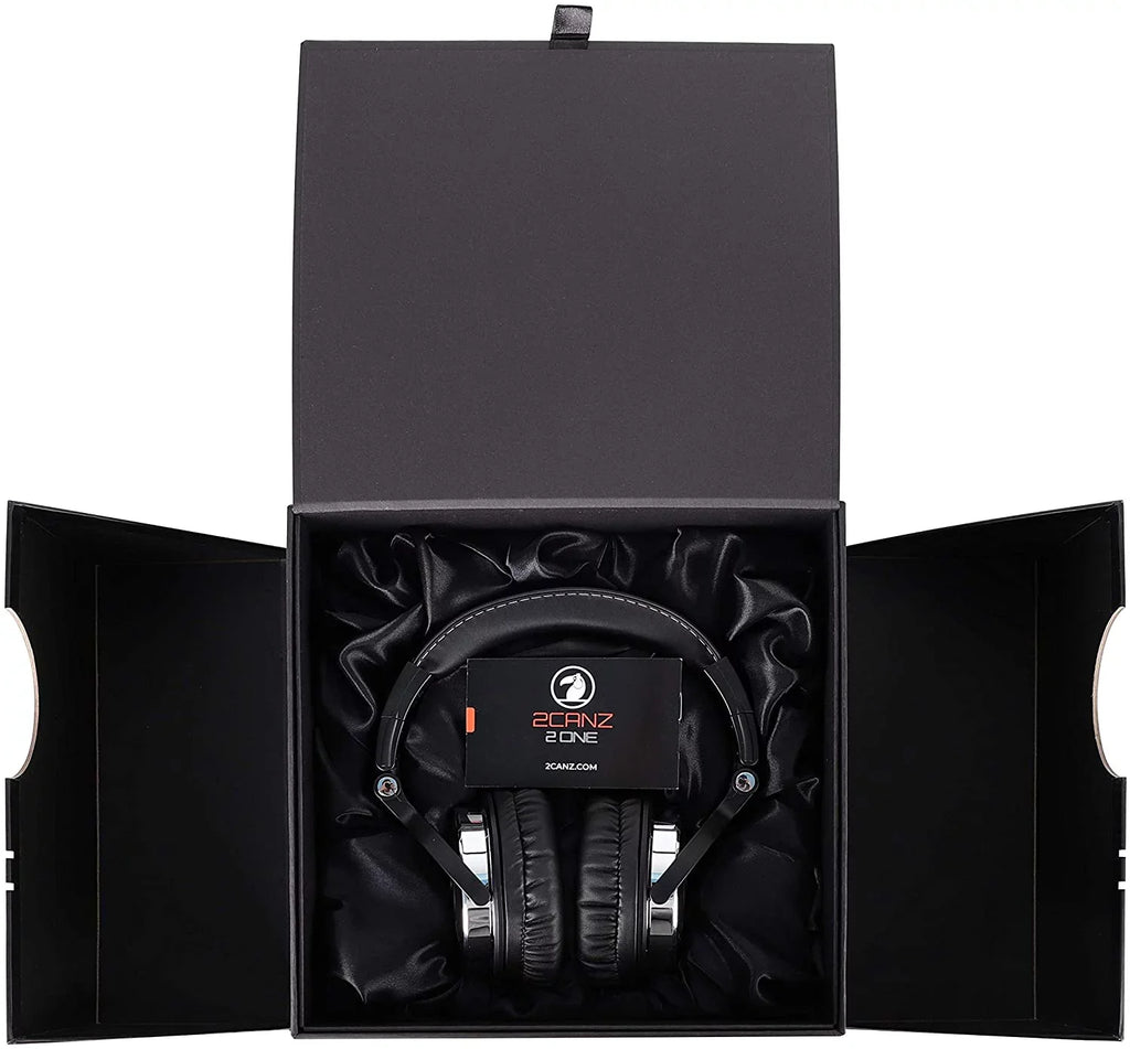 Over-Ear DJ 2ONE Professional Headphones, Black, 2CANZ