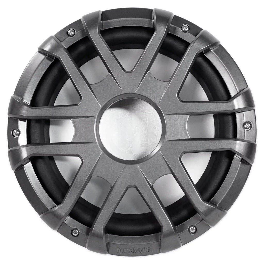 10" Watt LED 500 Dual 4-Ohm Sub Subwoofer Marine Memphis MXA1044 Boat Audio