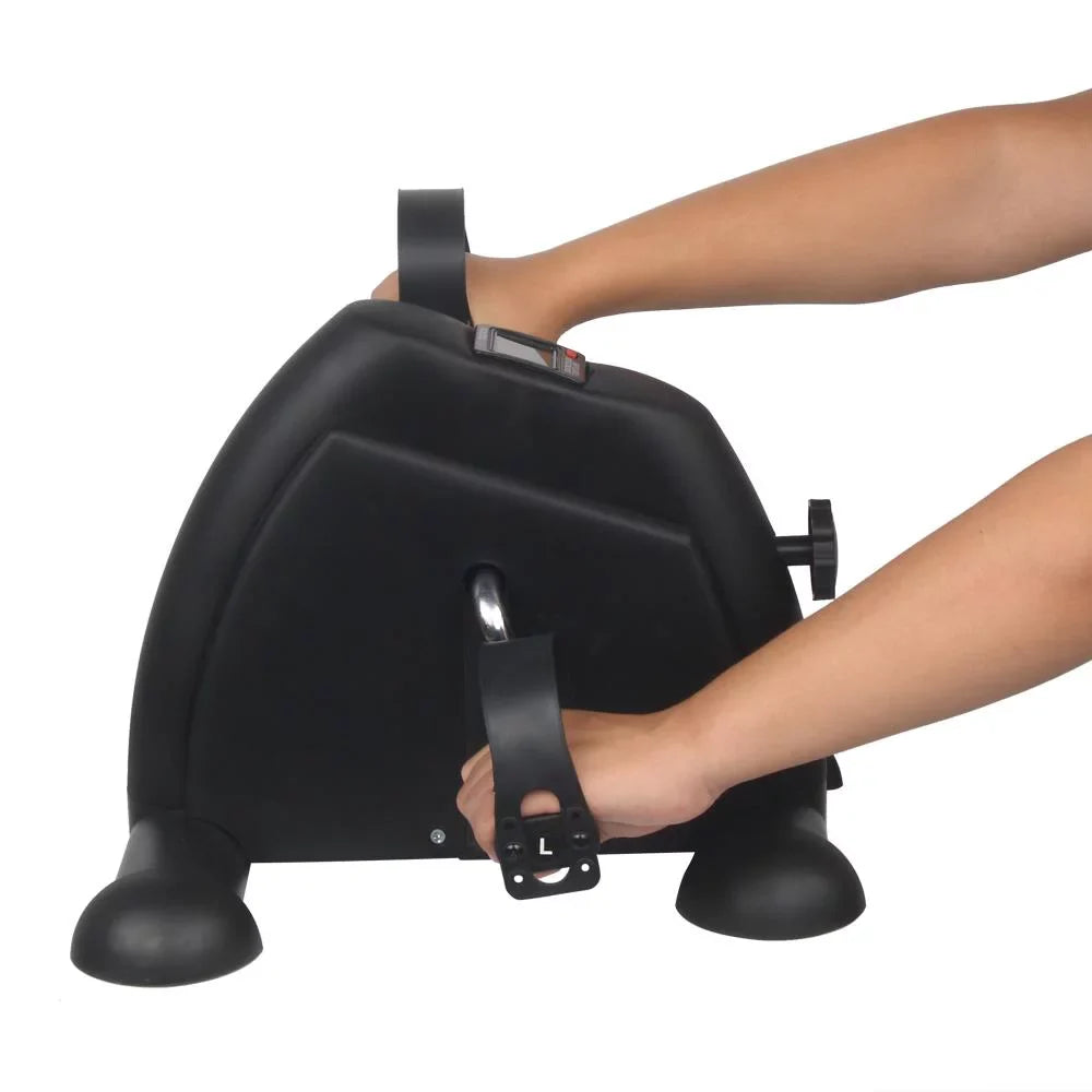 Desk Bike Home Black ExerciseTherapy Exerciser, Pedal Under Bicycle, GoDecor